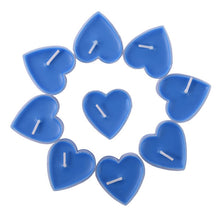 9pcs set Heart Shaped Candles