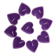 9pcs set Heart Shaped Candles