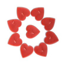 9pcs set Heart Shaped Candles